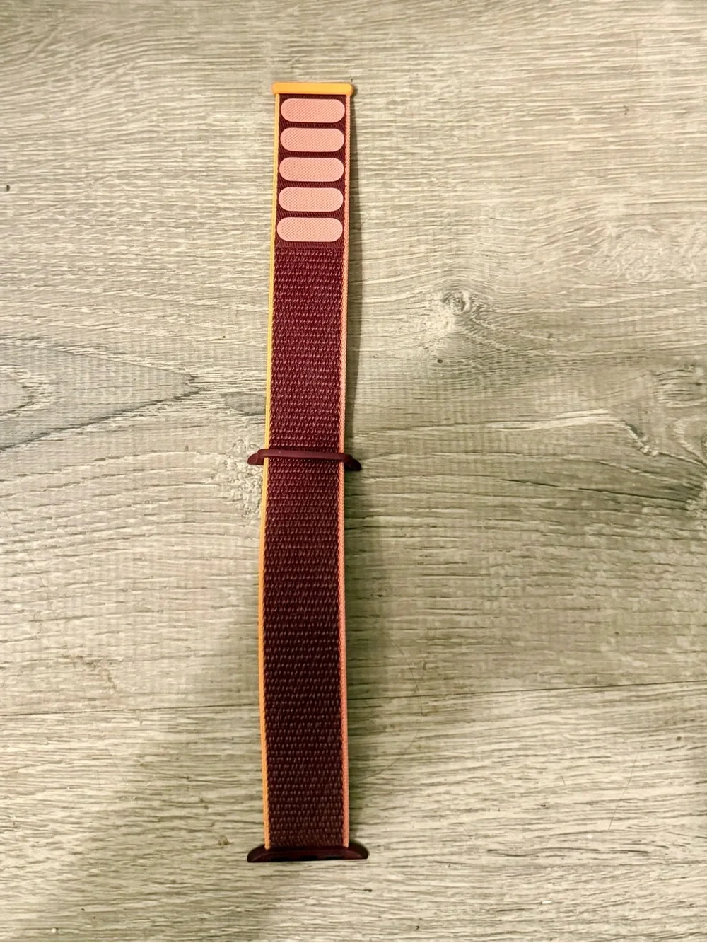 Apple Sport Loop Watch Band - Plum l Nectarine